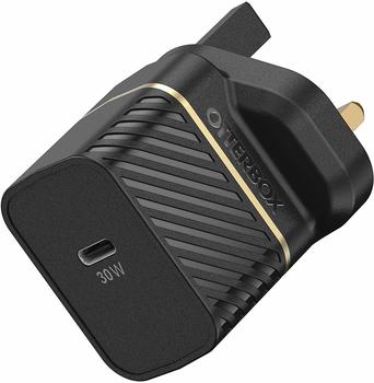 OtterBox Wall Charger - Netzteil - 30 Watt - 3 A - PD 3.0 (24 pin USB-C) - Black Shimmer (78-80486)