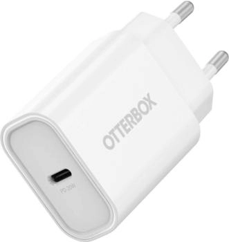 OtterBox Netzteil - 20 Watt - PD (24 pin USB-C) - weiß - Europa (78-81414)