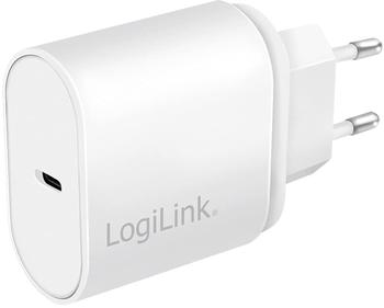 LogiLink PA0261 USB Wall Charger 1 Port 1x USB-CF 20W w/PD white (PA0261)