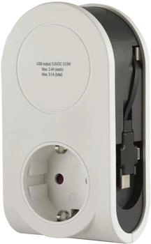 REV-Ritter USB-Ladegerät Flex 3 in 1 mit Lightning, Micro-USB, USB-C (0020840103)