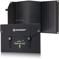 BRESSER mobiles Solarladeger&auml;t 90 Watt mit USB- und DC-Ausgang (3810060)