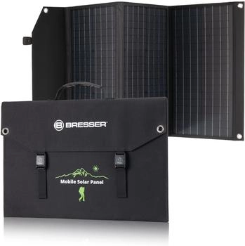 Bresser Mobiles Solar-Ladeger&auml;t 90 Watt mit USB- und DC-Anschluss (3810060)