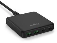 Ansmann Desktop Ladeger&auml;t DC465PD 65W USB Ladeger&auml;t 65 W 2x USB-A, 2x USB-C&reg; USB