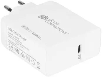 Good Connections USB-Schnellladeger&auml;t mit GaN-Technologie, 1 USB-C Port, 140W, wei&szlig; (PCA-W005W)