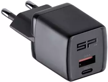 SP Connect USB-C/USB-A Wallcharger 30W EU schwarz (52837)