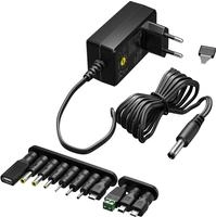 Goobay Universal-Netzteil 1500mAh 3-12V max.18W,7 DC-Adapter,4 USB-Stecker