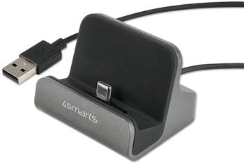 4smarts VoltDock USB-C Ladestation 10W grau (462240)