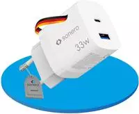 SONERO USB-C & USB-A GaN Ladeger&auml;t, X-PS121, 2 Port, 33W, wei&szlig;