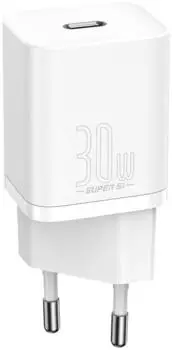 Baseus CCSUP-J02 Universal wall charger White