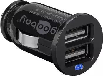 Wentronic Car charging kit USB-C 2.1A Black