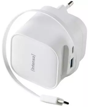 Intenso USB-C GaN wall charger 65W White