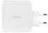 LogiLink PA0281 USB Ladegerät 100 W 1x USB-A 1x USB-C USB PD Weiß Innenbereich
