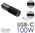 Akyga AK-CH-26 USB Ladegerät 100 W 1x USB-C® 1x USB-A QC 3.0 USB PD 3.0 Grau