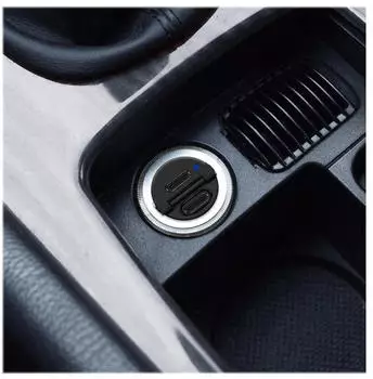 Celly Car charger 2x USB-C 30W PD
