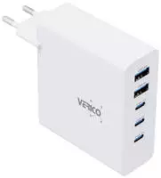 Pce - Verico Mojo 140w Gan 5 Usb Ladeger&auml;t 140 W 2x Usb-a, 3x Usb-c&reg; Usb Pd...