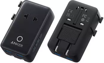Anker Nano Reiseadapter (5-in-1, 20W) schwarz