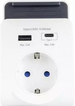 REV-Ritter USB-Steckdosenadapter mit Ablageschale 20770112