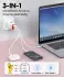 Haribo 3-Port USB A+C GaN 65W rot