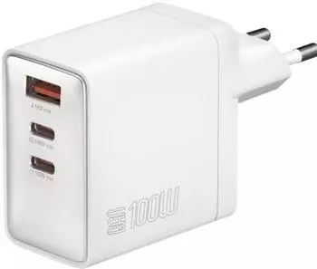 4smarts Netzladeger&auml;t GaN Pocket 100W 2C+1A