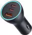 Baseus Golden Contactor Pro 65W Car Charger 2x USB-C/1x USB Gray