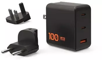 Urban Armor Gear SRGE Ladeadapter 100 W USB-A Buchse USB-C 3.1 Buchse USB-C&reg; (9B443811V4040)