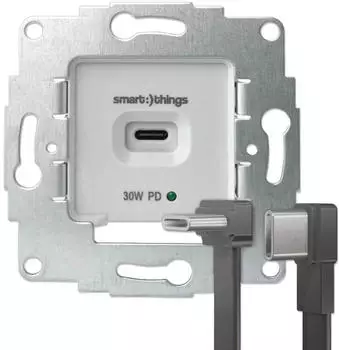 smart things sCharge Einbaunetzteil 30W USB-C Unterputz (sC30-EU C)