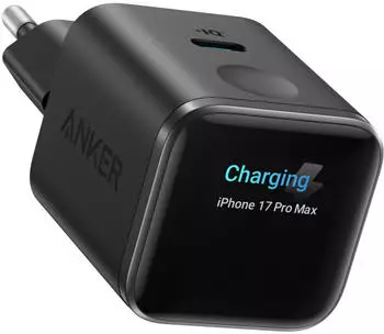 Anker Nano Ladeger&auml;t (45W, Smart Display) schwarz