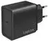 LogiLink Ladegerät USB Ladegerät 18 W 1x USB-C USB PD Schwarz Innenbereich (PA0258)