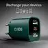 SBS Mobile Charger 30W USB-C USB-A LCD display