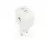Nedis GaN wall charger 35W 2x USB-C PD WGCHA35WWT