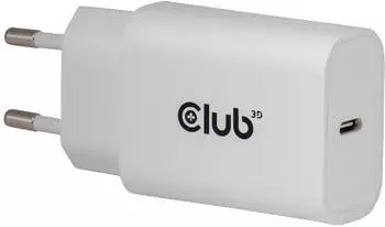 Club3D CAC-3020 USB Ladegerät 30 W Weiß Innenbereich