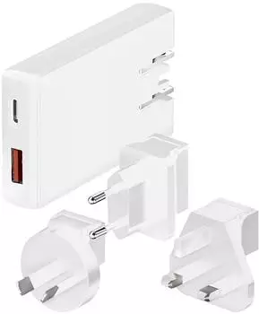 Maxtrack MQ5L Reiseladeadapter 65 W USB-A USB-C&reg;