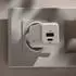 Jaym GaN wall charger USB-A 18W QC USB-C 30W PD White