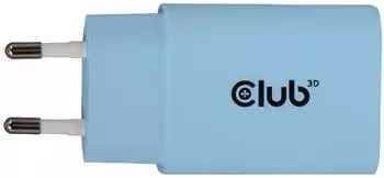 Club3D CAC-3022 USB Ladeger&auml;t 30 W Blau Innenbereich
