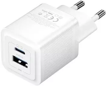 Vention Charger FEQW0-EU 30W USB-C USB-A White