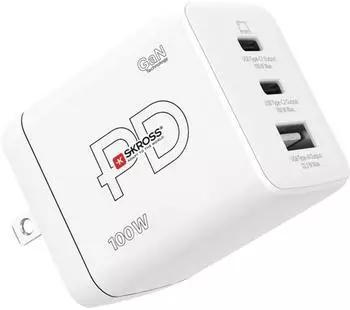 Skross Power Charger Combo+ 100W US USB Ladeger&auml;t 100 W 2x USB-C&reg; 1x USB-A USB (SKKT09100WPDUSCN)