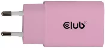 Club3D CAC-3021 USB Ladeger&auml;t 30 W Pink Innenbereich