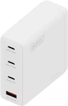 Digitus USB-Ladegerät GaN 140W, 3x USB-C, 1x USB-A, weiß (DA-10305)