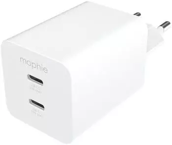ZAGG Essentials PwrAdapt Dual USB-C PD Netzteil 50W, wei&szlig; (409911854)