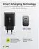 Wentronic Goobay USB-C PD GaN Dual-Schnellladegerät 30W