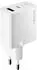 Forever Ladegerät USB-C + USB-A 65W GaN, weiß (GSM171397)
