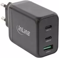 InLine 31506F, InLine USB PD Netzteil, GaN Ladeger&auml;t, 3-Port, Dual USB-C +...