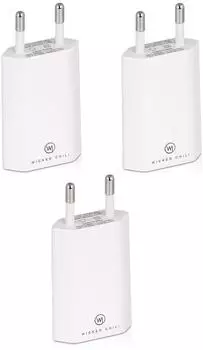 Wicked Chili 3X Pro Series USB-Netzteil 1A, 5V, wei&szlig; (844186)