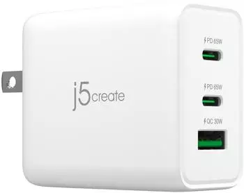 j5create 65W GaN USB-C 3-Port-Ladeger&auml;t