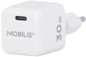 Mobilis Nano Wall Charger 30W USB-C GaN (001383)