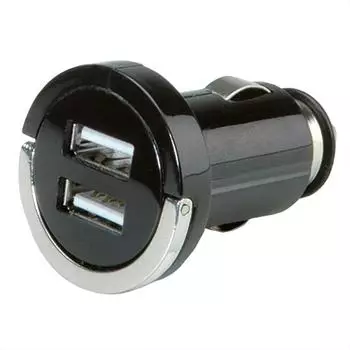 Value USB-Ladeger&auml;t KFZ-Stecker 2-Port 10W (19.99.1059)