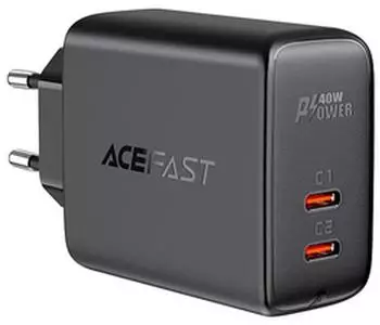 Acefast A9 Wandladeger&auml;t 2x USB-C 40W (A9)