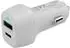 Xlayer Kfz-Ladegerät USB-C/USB-A PD 30W & QC 3.0 48W weiß (219947)