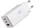 OEM GaN-Wandladegerät USB-C/USB-A 65W mit USB-C-Kabel 100W 1,2m, weiß (hp_1033802)