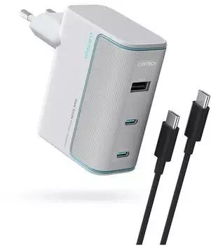 Cuktech AD1003EU GaN-Wandladegerät USB-C/USB-A 100W, weiß (AD1003EU)